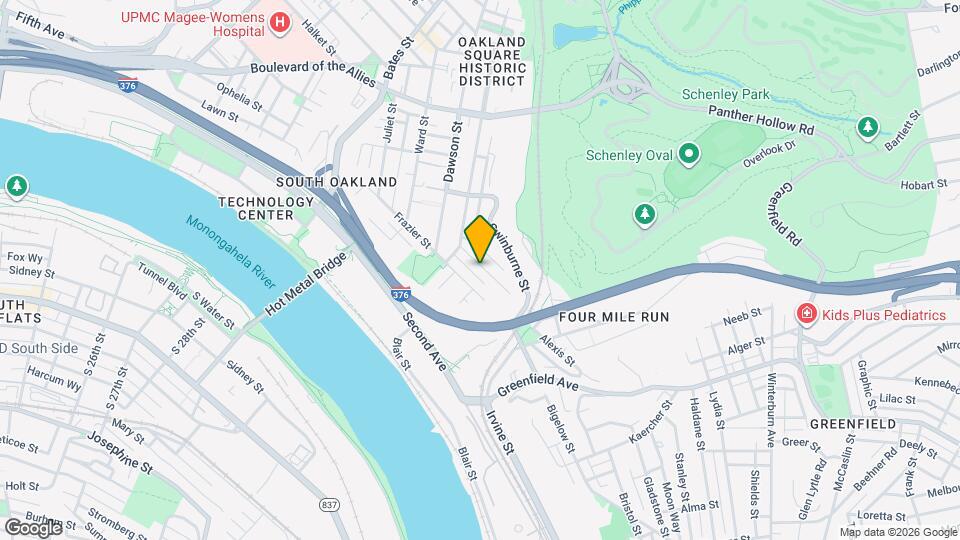 3732 Orpwood St Map and Location Details