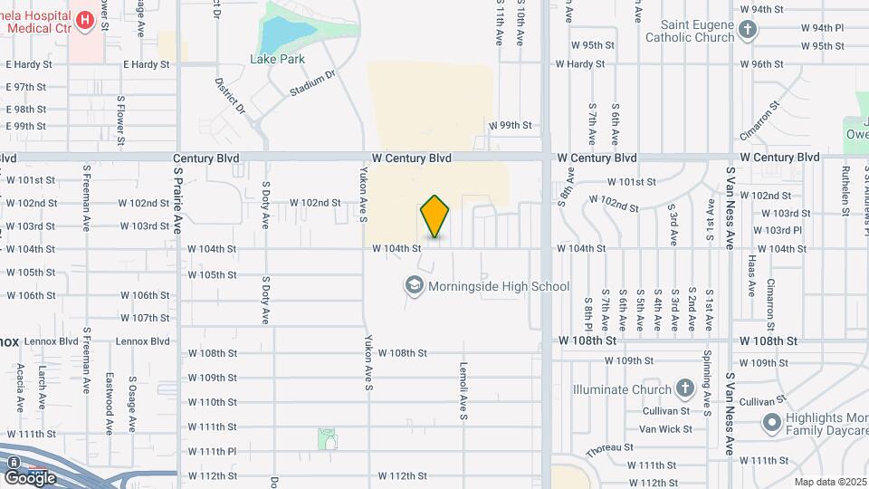 3409 W 104th St-Unit -#6 Map and Location Details