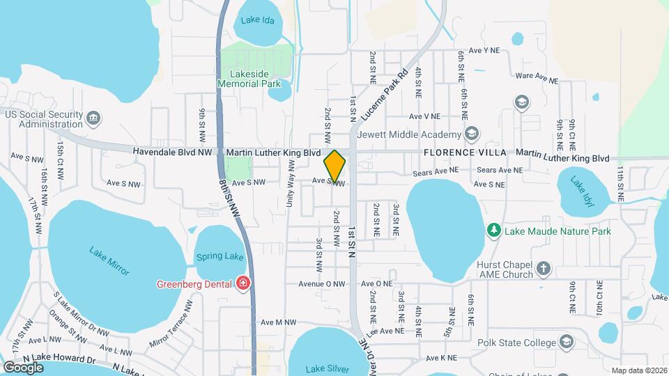 1830 2nd St NW Map and Location Details