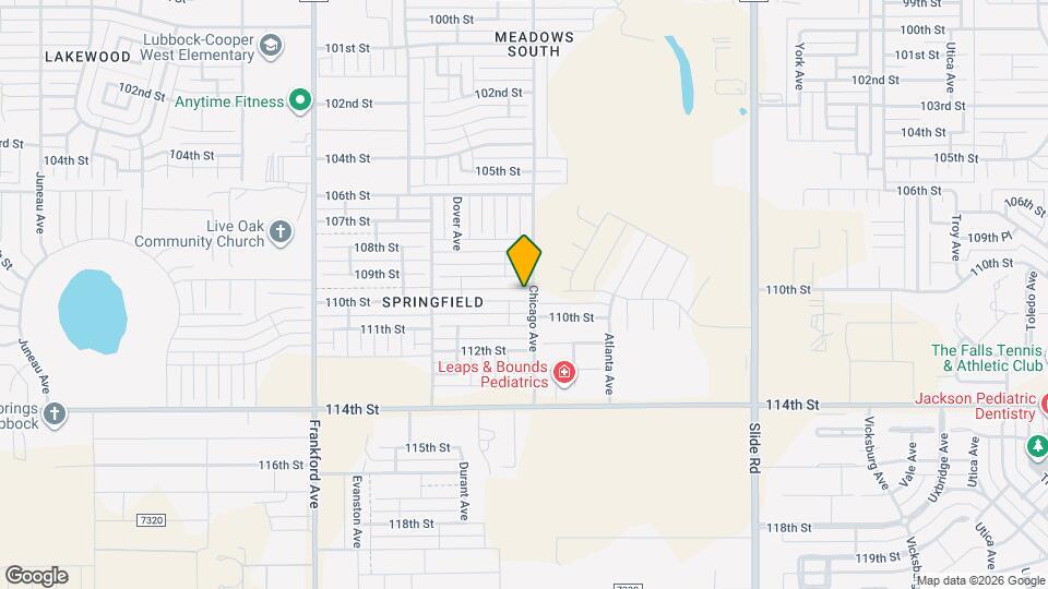 5504 110th St Map and Location Details