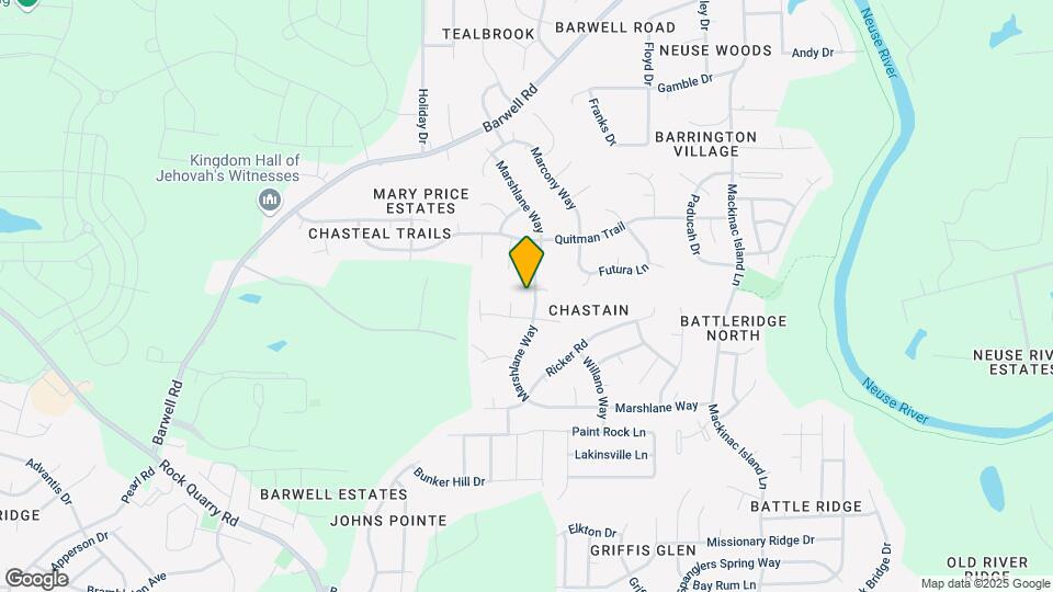 3344 Marshlane Way Map and Location Details