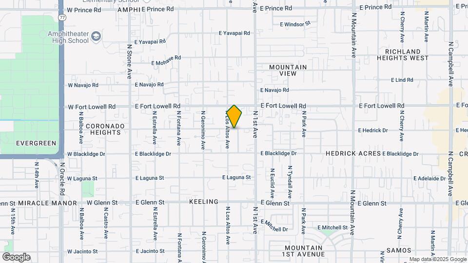 3067 N 2nd Ave Map and Location Details