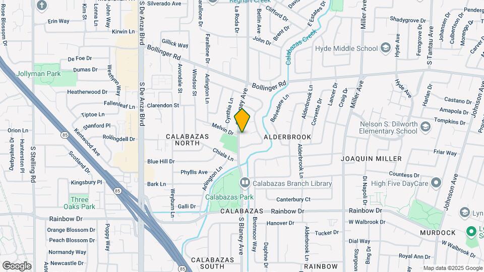 1084 S Blaney Ave Map and Location Details