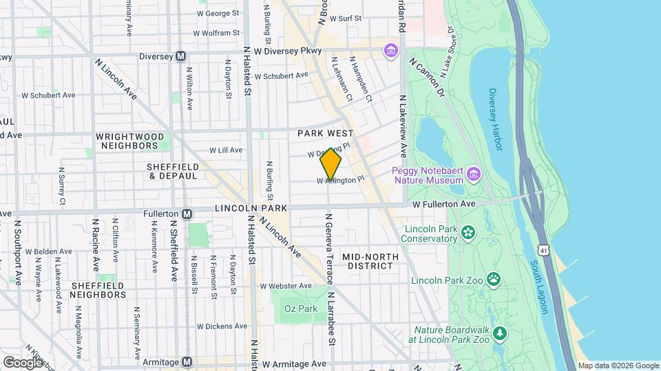 567 W Arlington Pl, Unit E04P Mapa y Detalles de la Ubicación