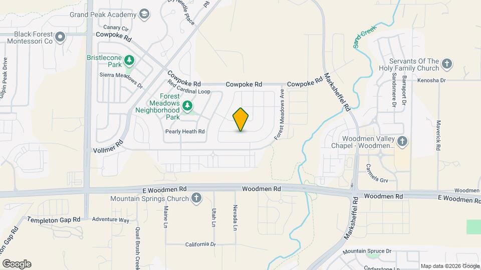 7767 Wagonwood Pl Map and Location Details