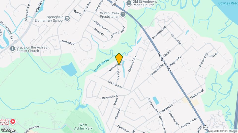 2045 Lake Ave Map and Location Details