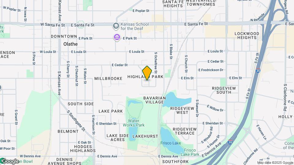 4413 S Parkway Dr Map and Location Details