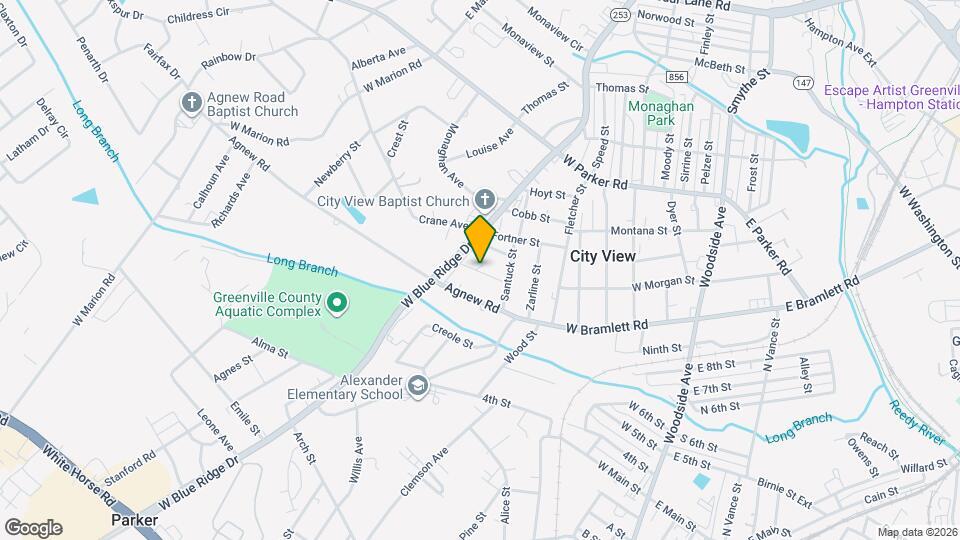 16 Catawba Ave Map and Location Details