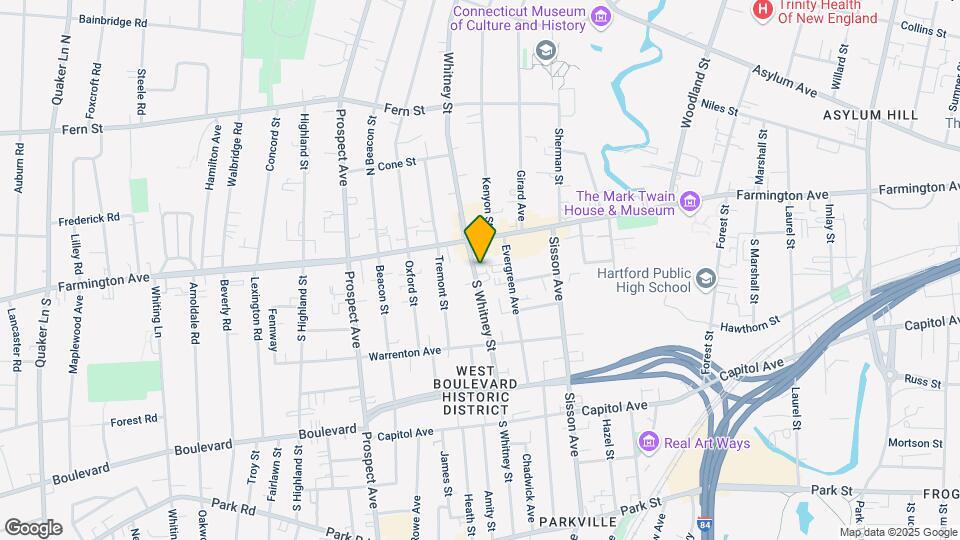 178 188 South Whitney Street Map and Location Details