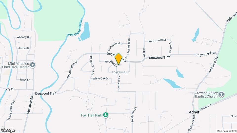 8509 Woodhill Ln Map and Location Details