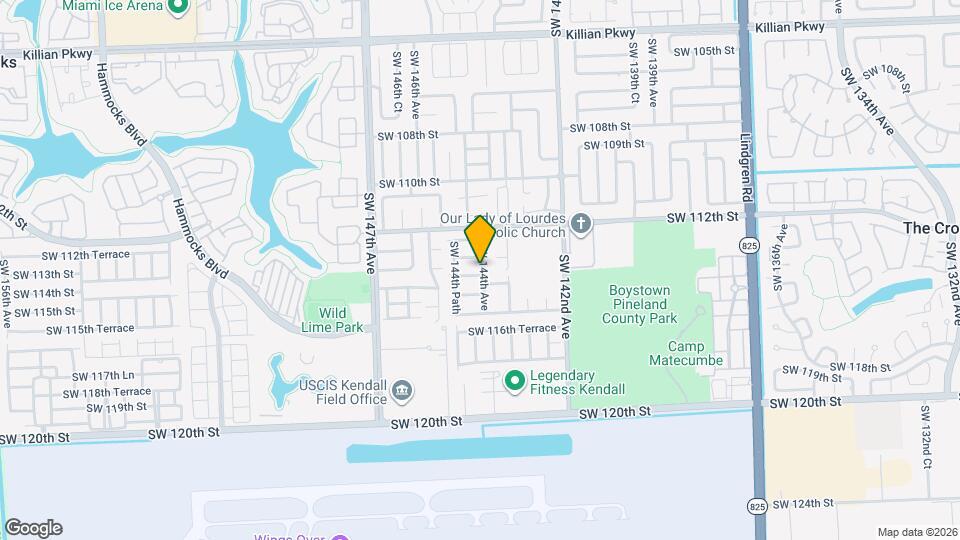 14401 SW 114th St Map and Location Details
