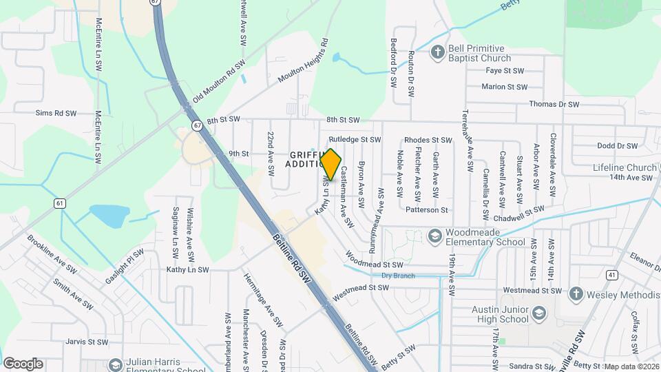 1220 Kathy Ln SW Map and Location Details