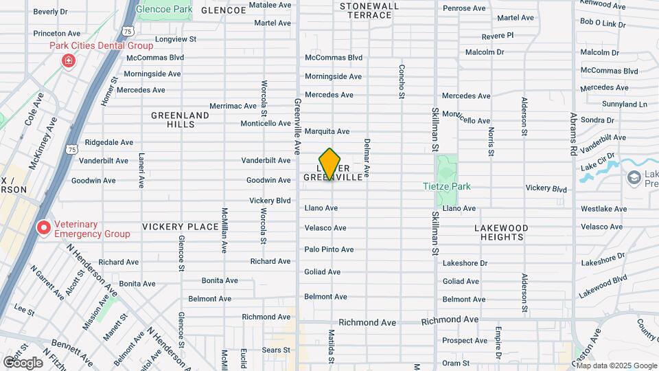 5749 Vickery Blvd, Unit 8 Map and Location Details