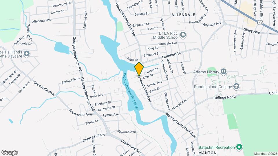 20 Oak St Map and Location Details