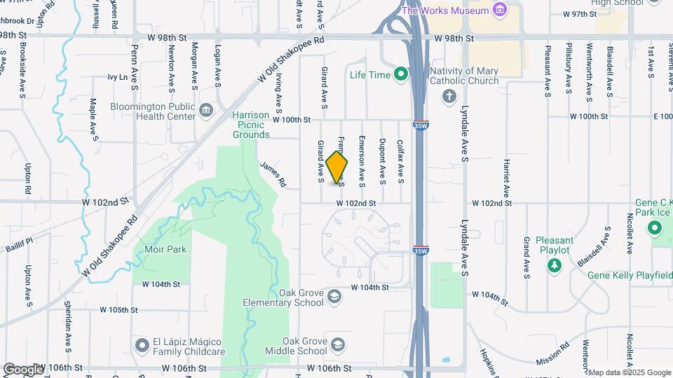 10130 Fremont Ave S Map and Location Details