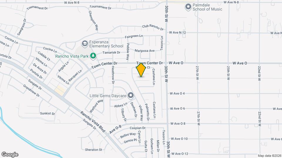 3205 Lantana Ct Map and Location Details