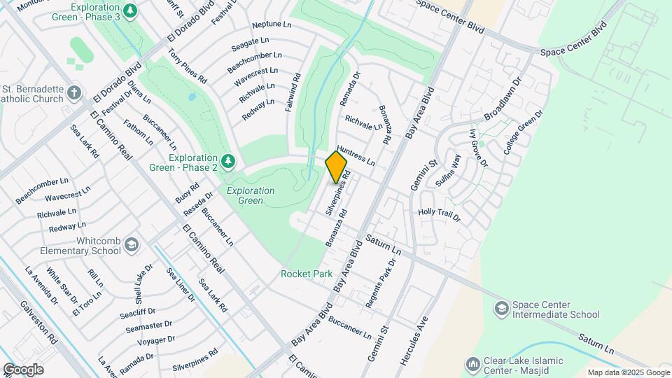 1505 Silverpines Rd Map and Location Details