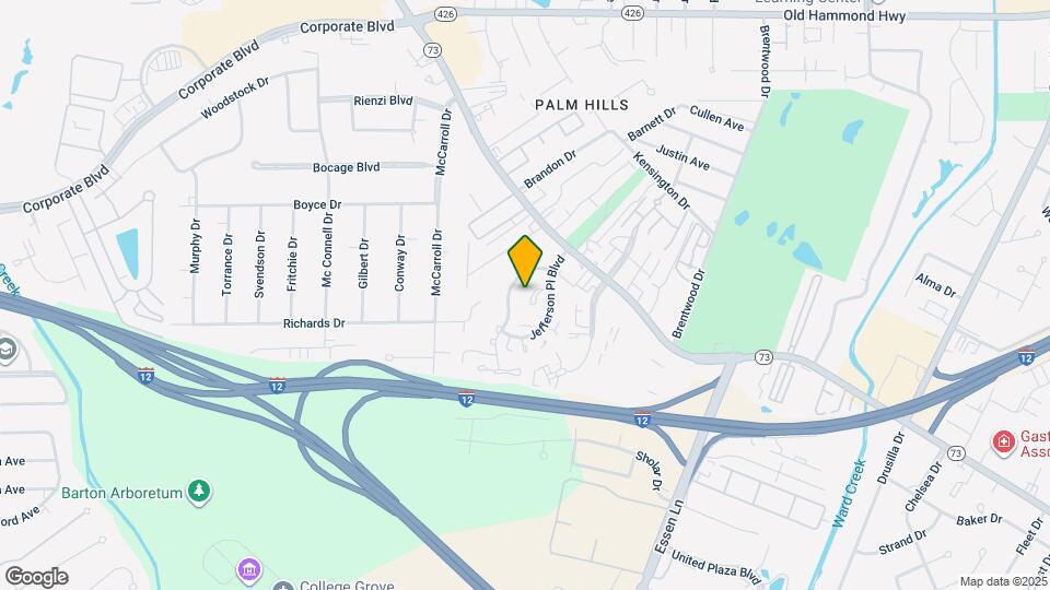7955 Jefferson Pl Blvd Map and Location Details