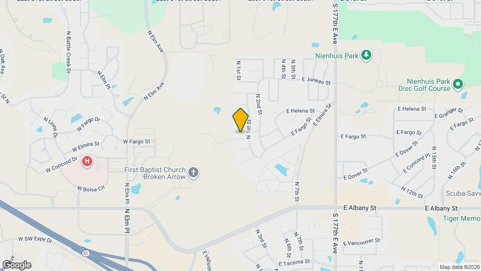 108 E Granger St Map and Location Details