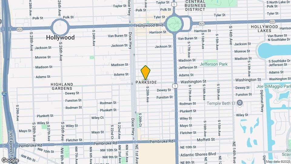 820-824 S 20th Ave Map and Location Details