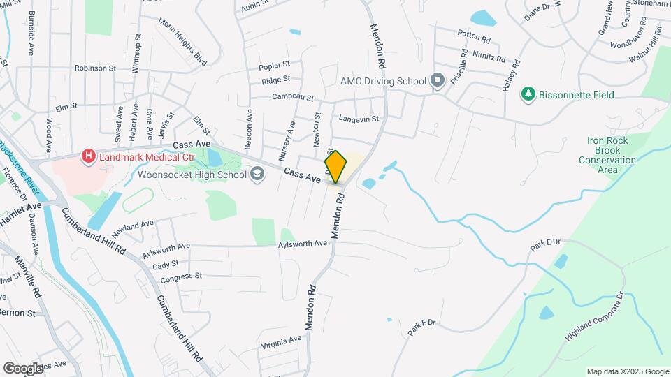 1037 Cass Ave Map and Location Details