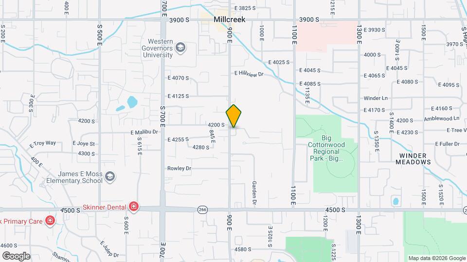 927 E Montana Vista Ln Mapa y Detalles de la Ubicación