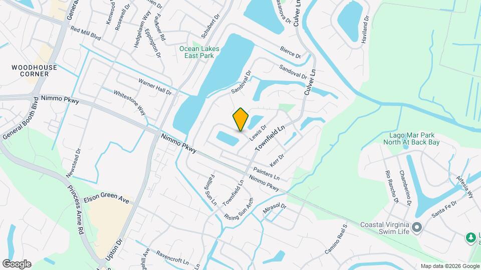 1009 Hawthorne Farm Terrace Mapa y Detalles de la Ubicación