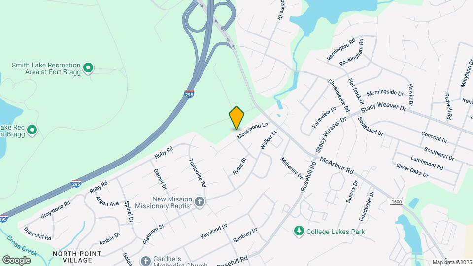 1030 Bradley St Map and Location Details