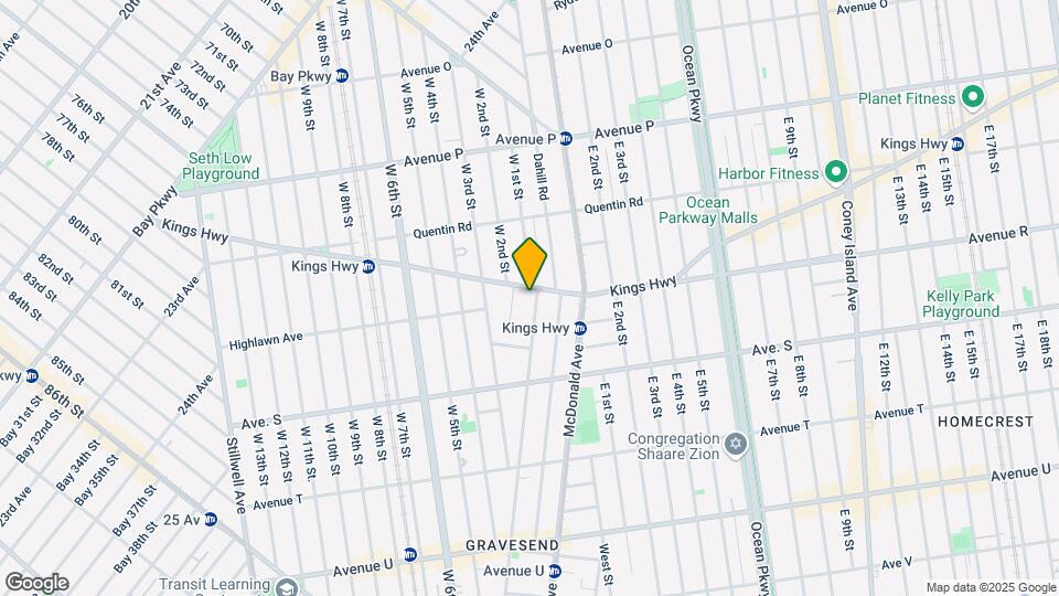 12 Van Sicklen St Mapa y Detalles de la Ubicación