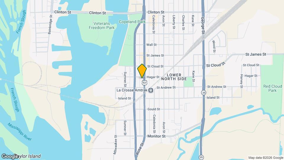 625 Rose St, Unit 623 Map and Location Details