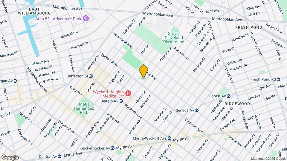 1711 Stanhope St Map and Location Details