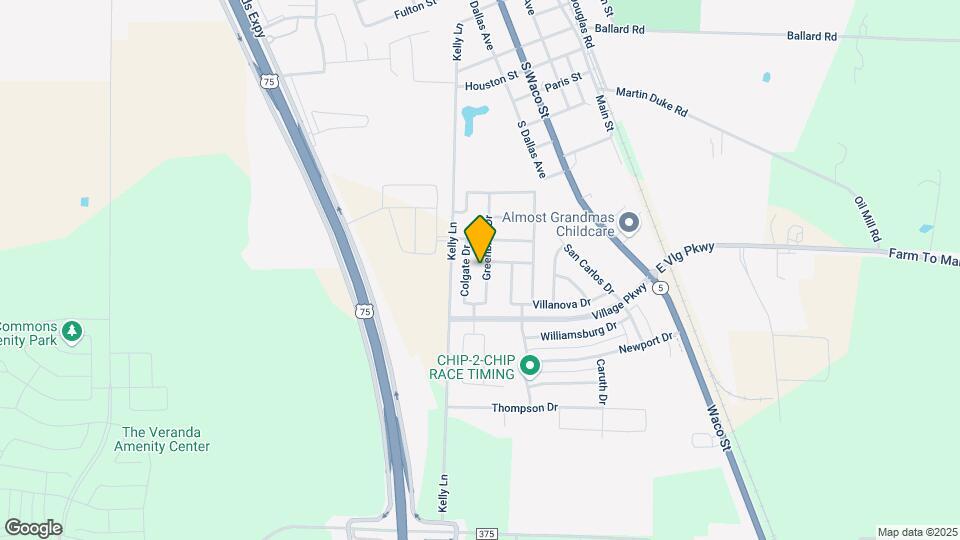1512 Greenbrier Dr Mapa y Detalles de la Ubicación