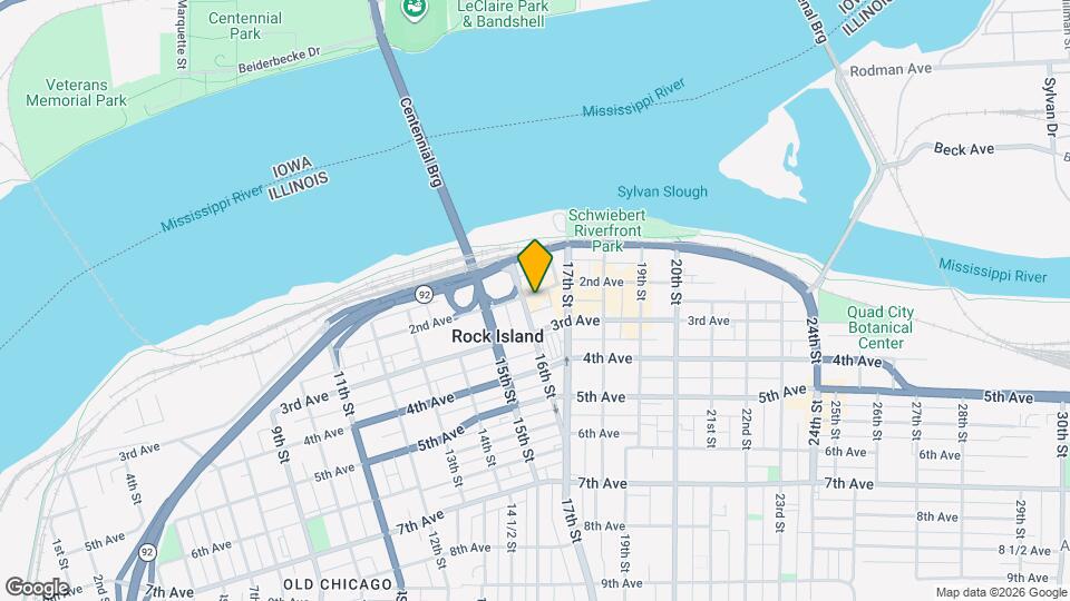 1606 2nd Ave Map and Location Details