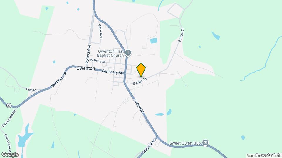 208 E Adair St Map and Location Details