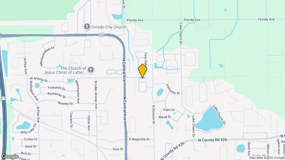 984 Oak Dr Map and Location Details