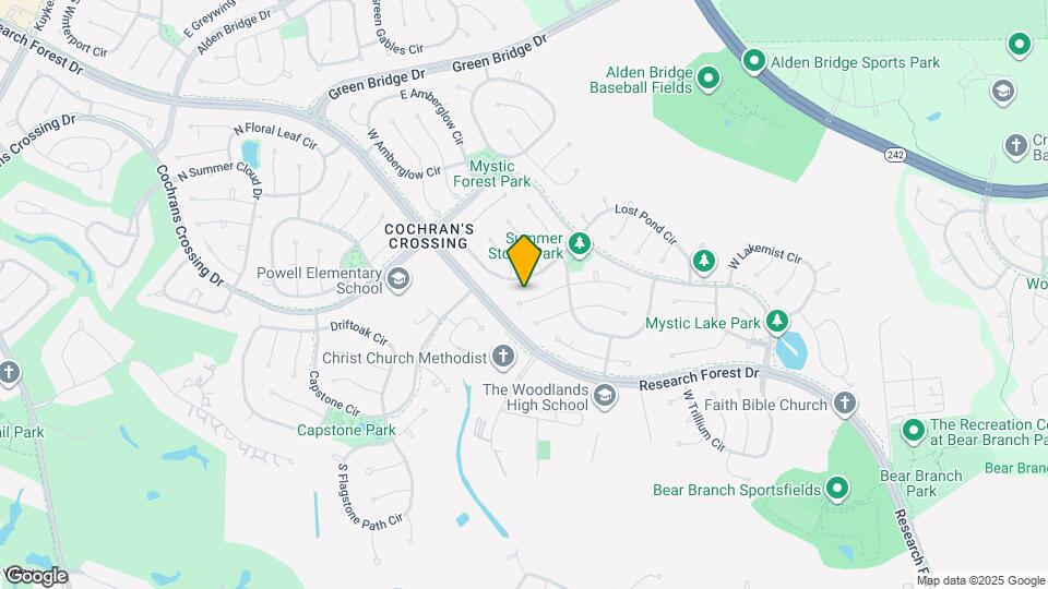 15 W Stony End Pl Map and Location Details