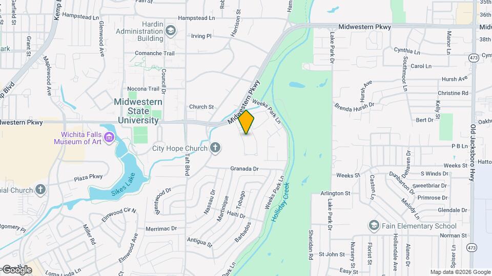 4113 Seabury Dr Map and Location Details