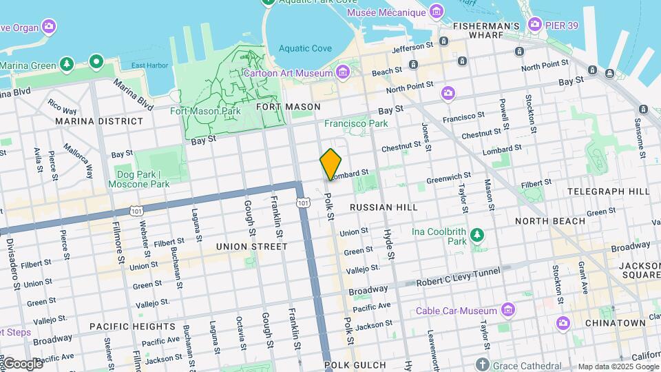 2652 Polk St Map and Location Details