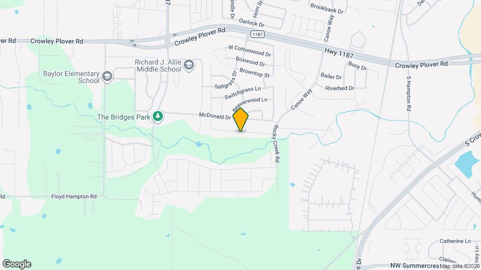 1105 Wheatfield Ln Map and Location Details