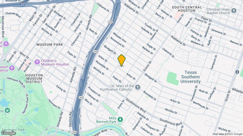 2615 Arbor St Map and Location Details