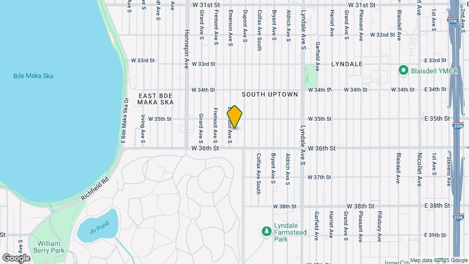3525 Emerson Ave S Map and Location Details