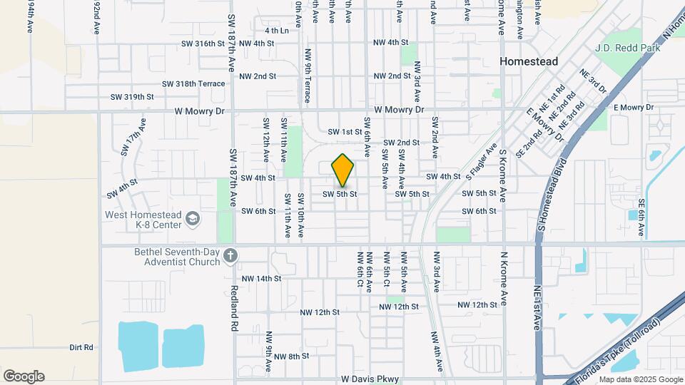 706 SW 5th St Mapa y Detalles de la Ubicación