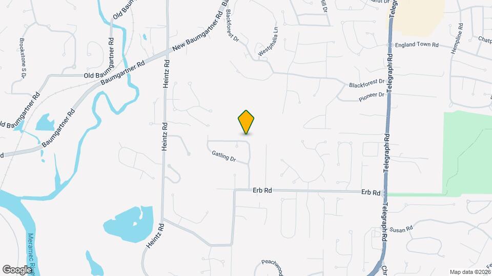 2811 Gettysburg Estates Dr Map and Location Details