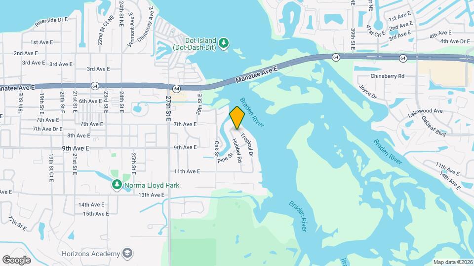 716 Tropical Dr Map and Location Details