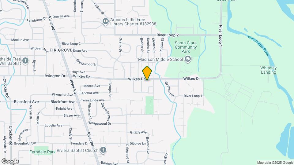 496 Wilkes Dr Map and Location Details