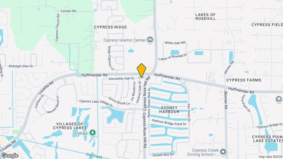 15530 Hickory Dale St Map and Location Details