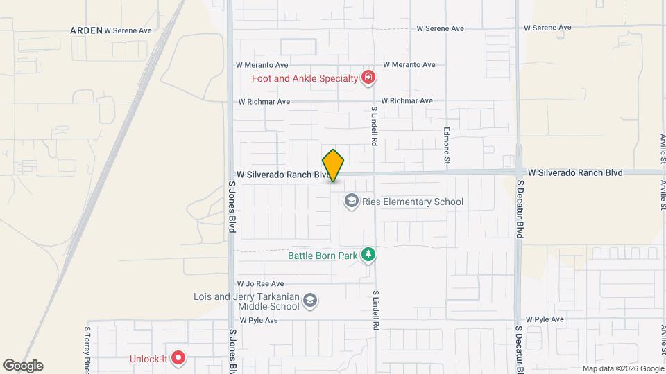 5591 W Brimstone Hill Ave Map and Location Details