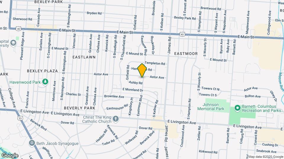 939 Eastmoor Blvd Map and Location Details