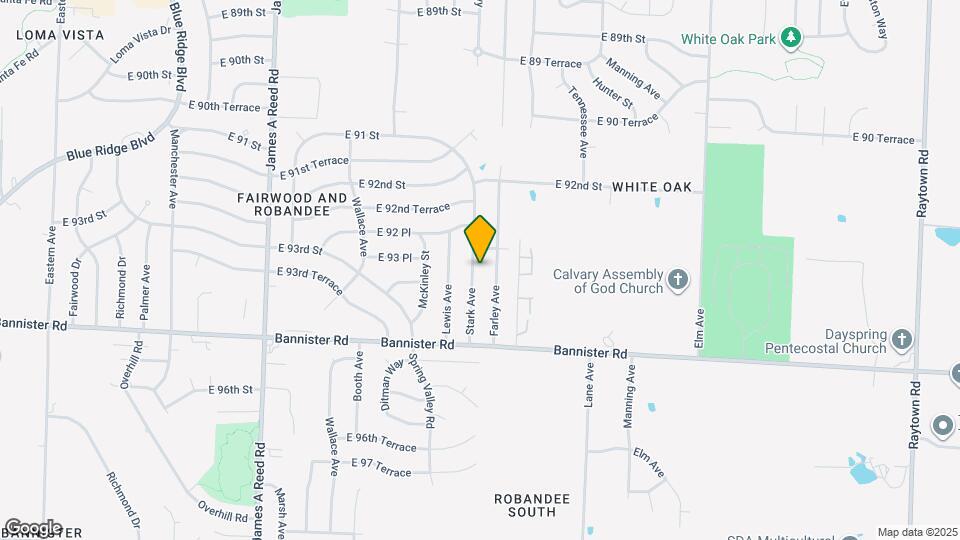 9307 Stark Ave Map and Location Details