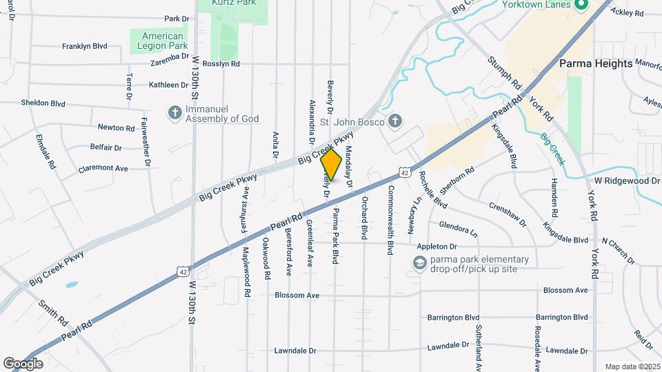 6613 Beverly Dr Mapa y Detalles de la Ubicación